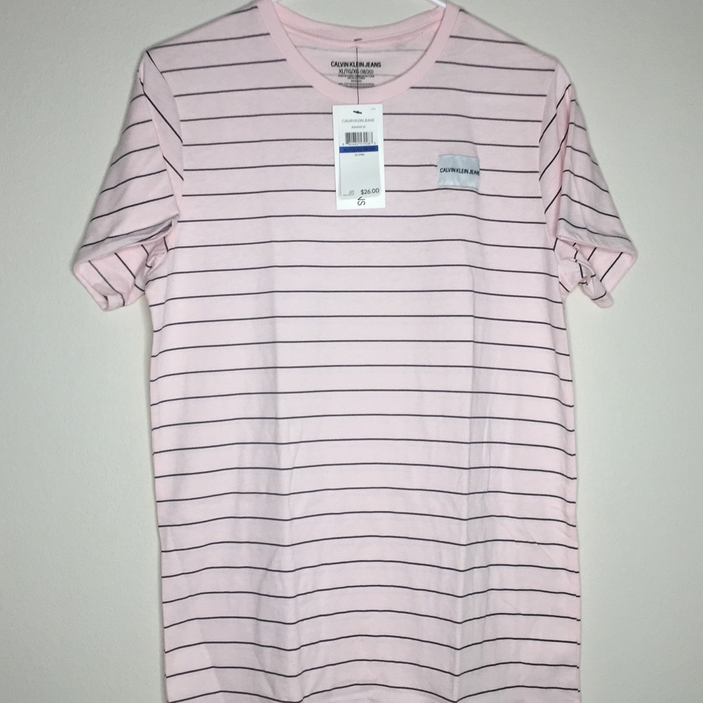 Calvin Klein Jeans Pink T-shirt